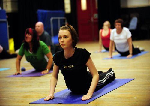 Yoga class