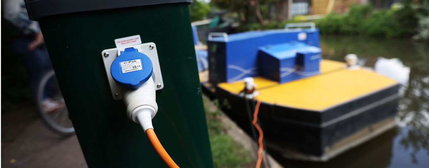 Close up of eco mooring