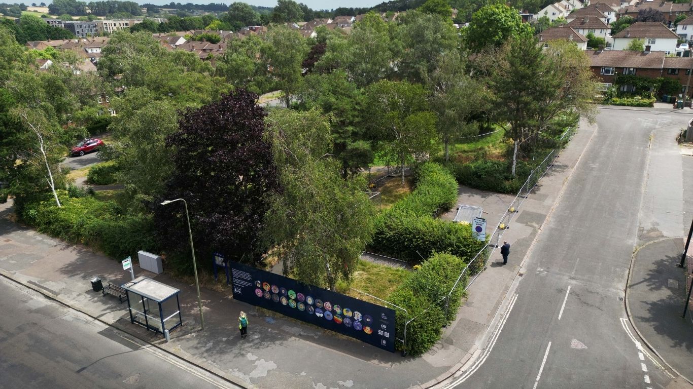 Westlands Drive from above