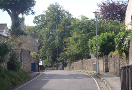 Street in Beauchamp Lane Conservation Area