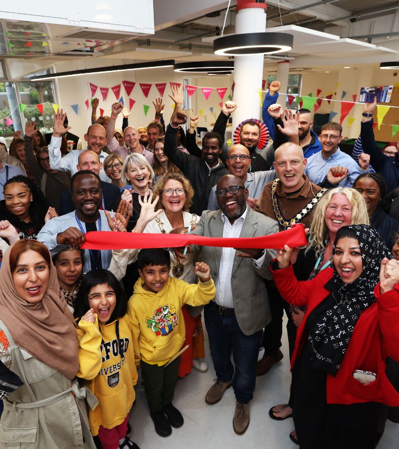 Blackbird leys youth hub launch