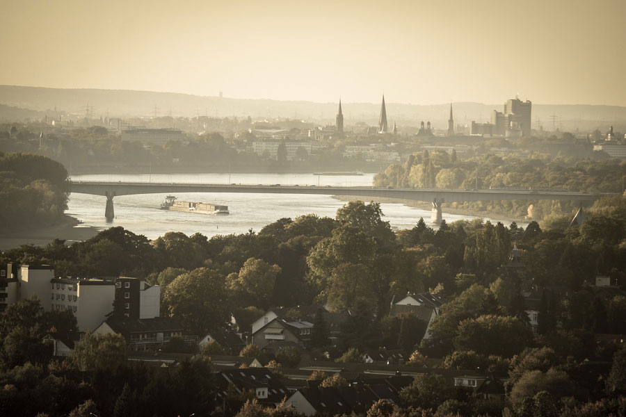 River in Bonn, Germany