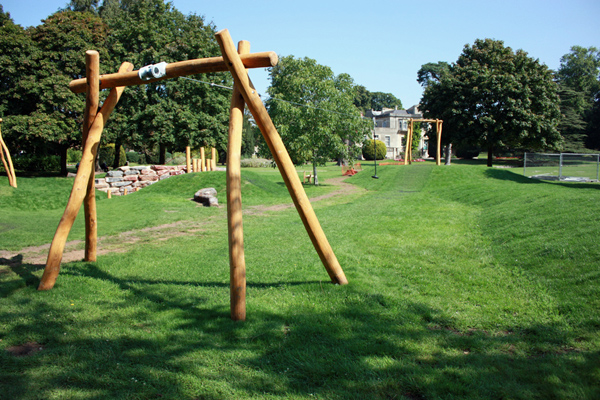 Bury Knowle Park play equipment