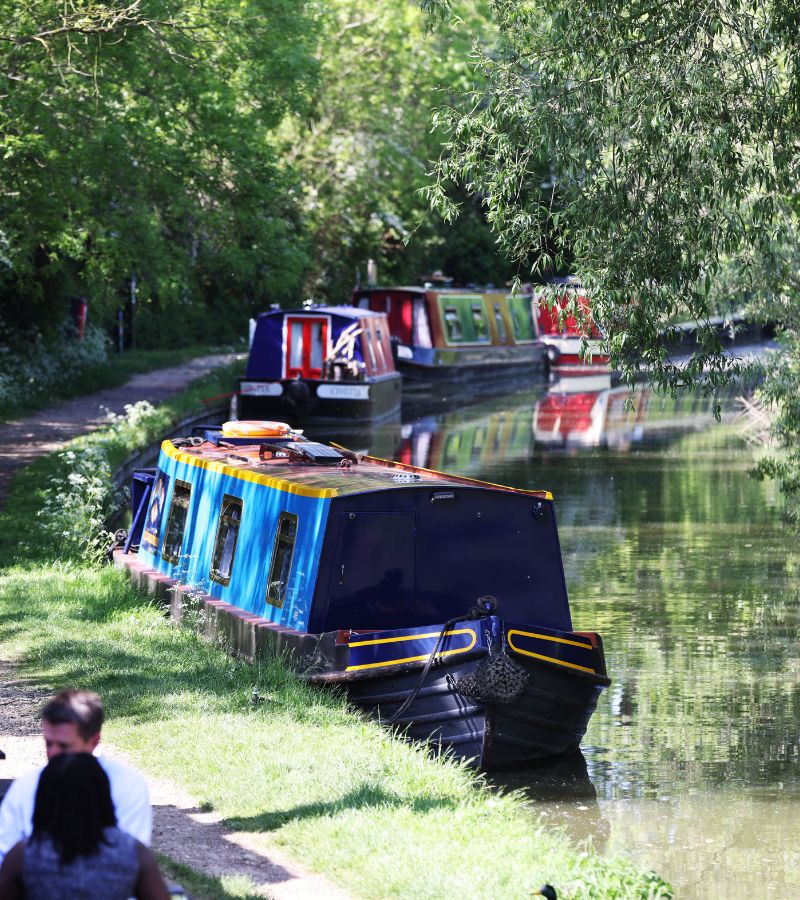Canal with boats
