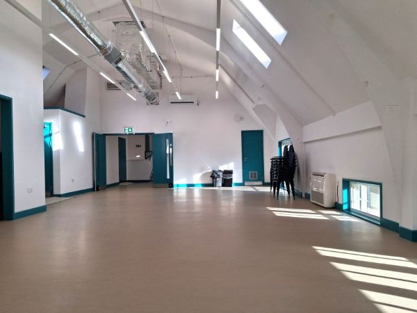 View from back of First Floor Hall at East Oxford Community Centre