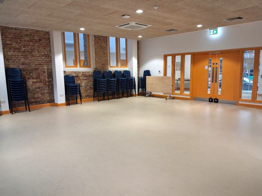 View from back of Lounge at East Oxford Community Centre