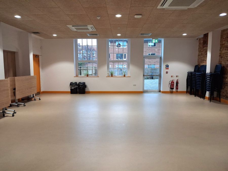 View from front of Lounge at East Oxford Community Centre