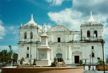 Building in León, Nicaragua