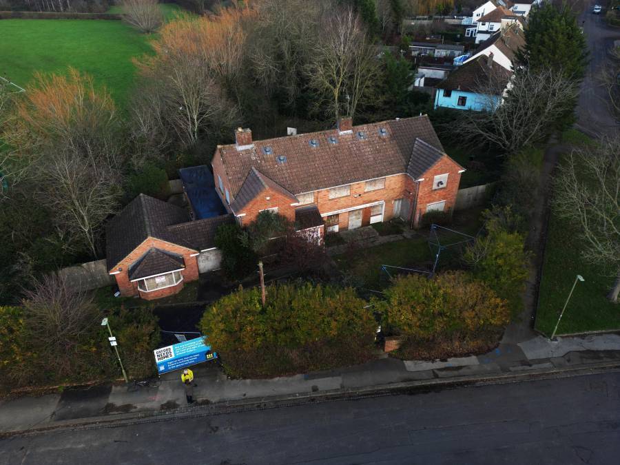 Aerial view of Maltfield House