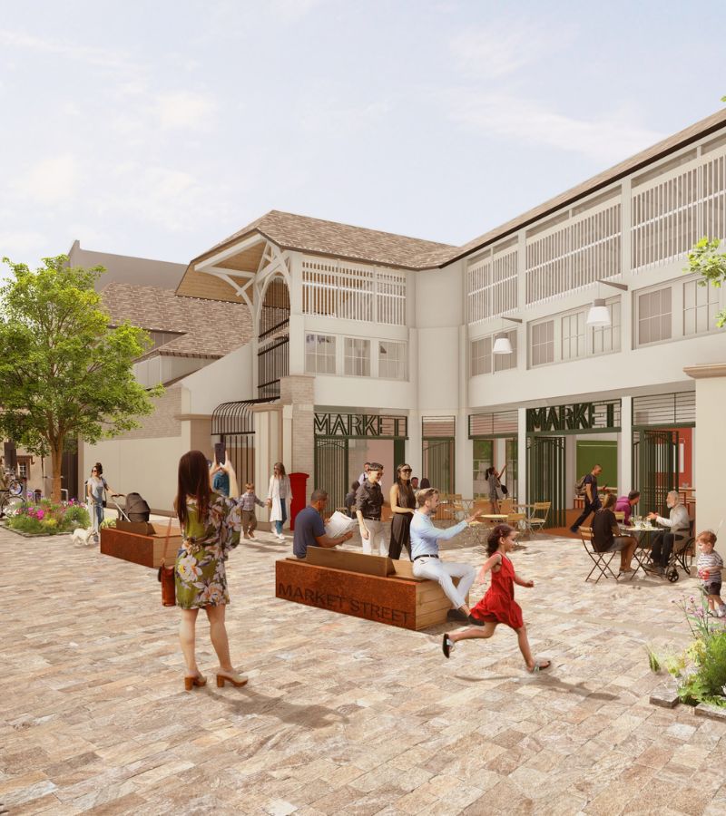 Covered Market artist's impression