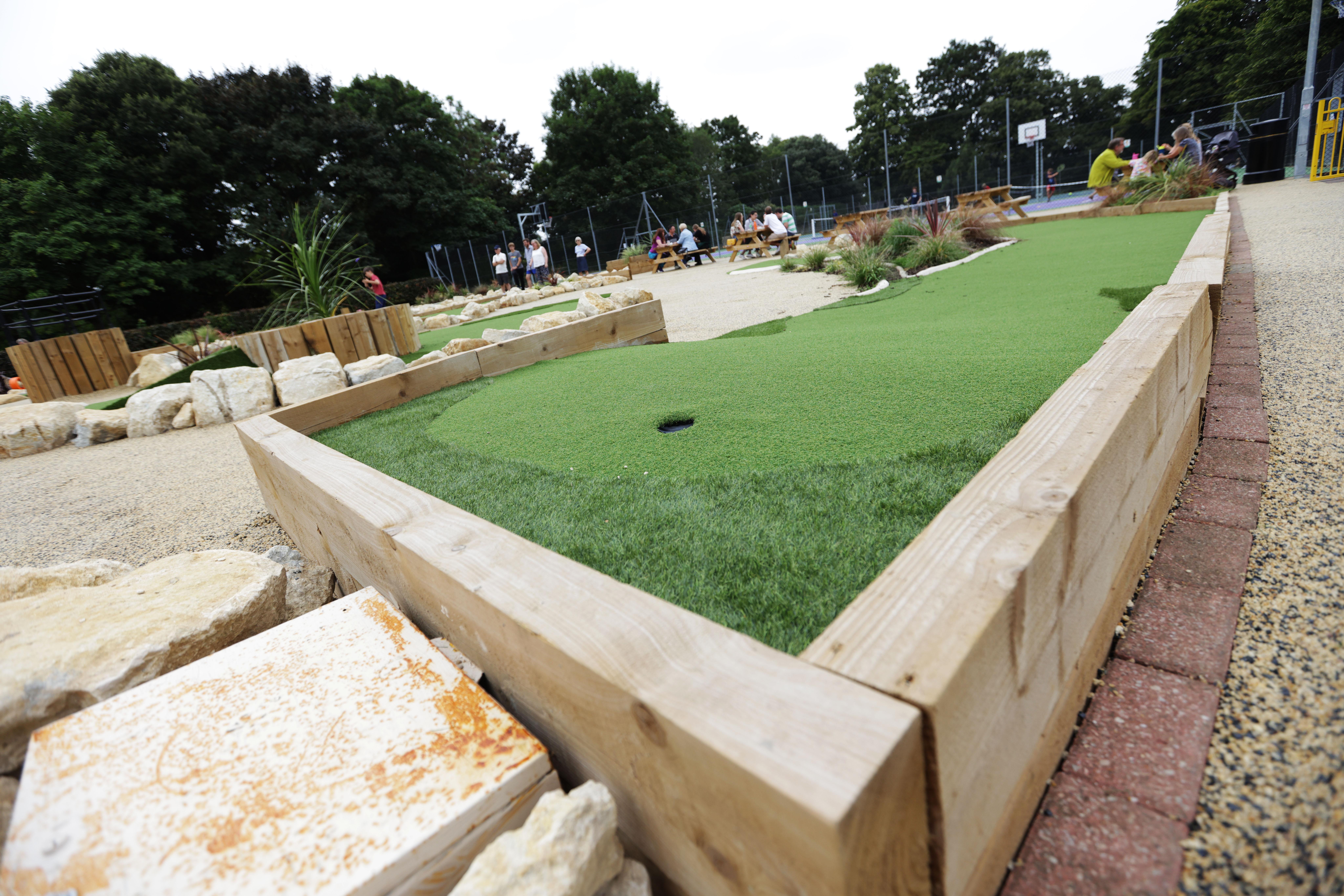 BUry Knowle mini golf