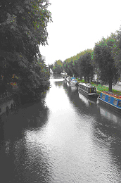 Boats on the canal in Osney Town Conservation Area