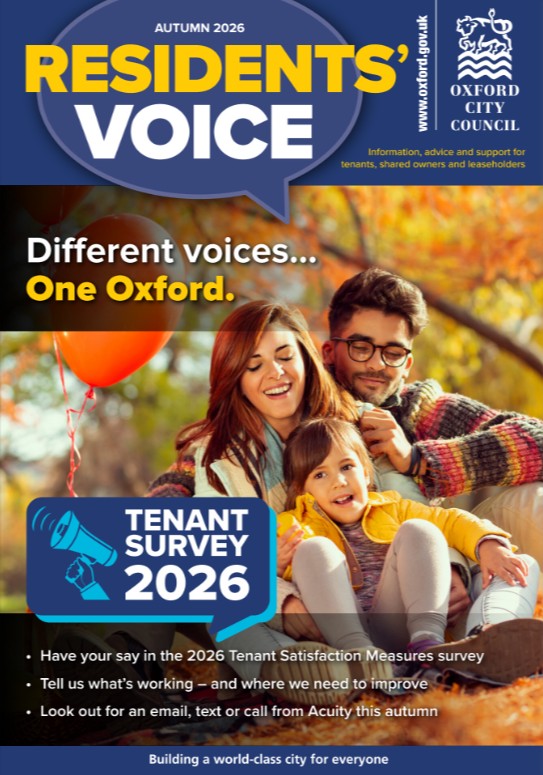Residents' Voice front cover - Autumn 2026