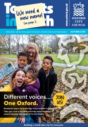 Tenants in Touch front cover - Autumn 2025
